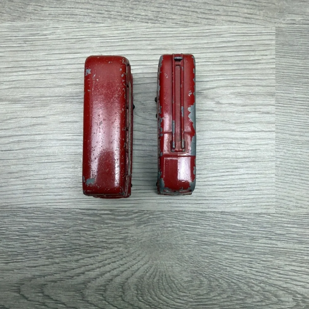 VTG Matchbox Lesney No.5  Red Routemaster London Bus BP Visco-Static #56 Trolly